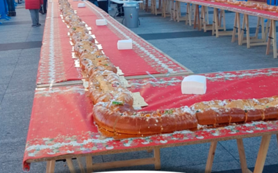 El roscón navideño más grande de Madrid