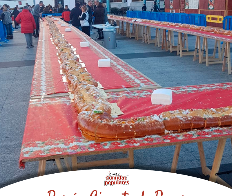 El roscón navideño más grande de Madrid